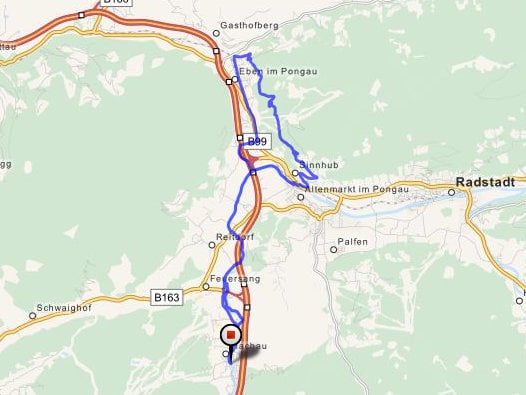 MTB-tour Moosalm Bikehotel Tauernhof Flachau