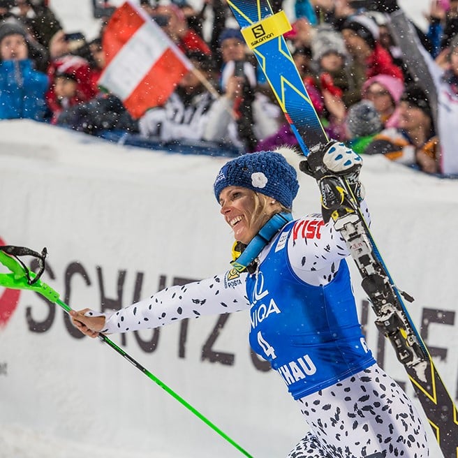 Womens night slalom Flachau Tauernhof