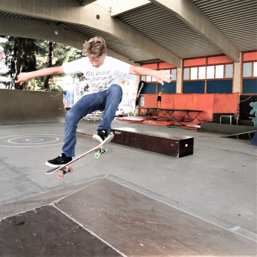 Skating in Funpark Tauernhof Flachau